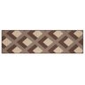 Passadeira Lancer Sisal Antiderrapante 3,00M x 66cm -Tabaco - 1
