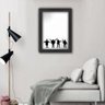 Quadro Decorativo Colou tá Colado Sem Furar a Parede - The Beatles Pose Fundo Branco Tam. A3 - 3