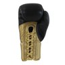 Luva de Boxe Muay Thai Adidas Hybrid 400 Pro Lace Preto/Dourado - 18 Oz - 4