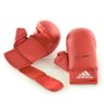 Luva Karatê Adidas WFK com Dedão Vermelho Aprovada pela WKF - G - 1