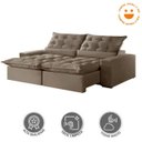 Ver imagem 5 de Sofá Malta Retrátil e Reclinável 2.80m - Movenzo Estofados