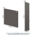 Ver imagem 7 de Guarda-Roupa 4 Módulos 8 Portas 6 Prateleiras Frame CabeCasa MadeiraOriginals