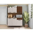 Ver imagem 3 de Armário de Cozinha Pequeno 6 Portas 1 Gaveta Genova Kits Paraná