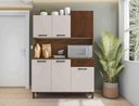 Ver imagem 3 de Armário de Cozinha Pequeno 6 Portas 1 Gaveta Genova Kits Paraná