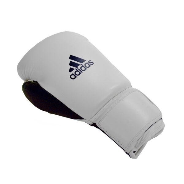 Luva de Boxe Muay Thai Adidas Power 100 Colors Branco/Preto - 16 Oz - 3