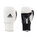 Luva de Boxe Muay Thai Adidas Power 100 Colors Branco/Preto - 10 Oz - 5