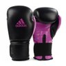 Luva de Boxe Muay Thai Adidas Power 100 Colors Preto/Rosa - 14 Oz - 1