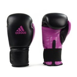 Luva de Boxe Muay Thai Adidas Power 100 Colors Preto/Rosa - 10 Oz - 4 Luva de Boxe Muay Thai Adidas Power 100 Colors Preto/Rosa - 10 Oz - 4
