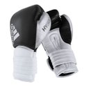Ver imagem 2 de Luva de Boxe Muay Thai Adidas Hybrid 300 Preto/Branco - 14 Oz