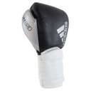 Ver imagem 6 de Luva de Boxe Muay Thai Adidas Hybrid 300 Preto/Branco - 14 Oz