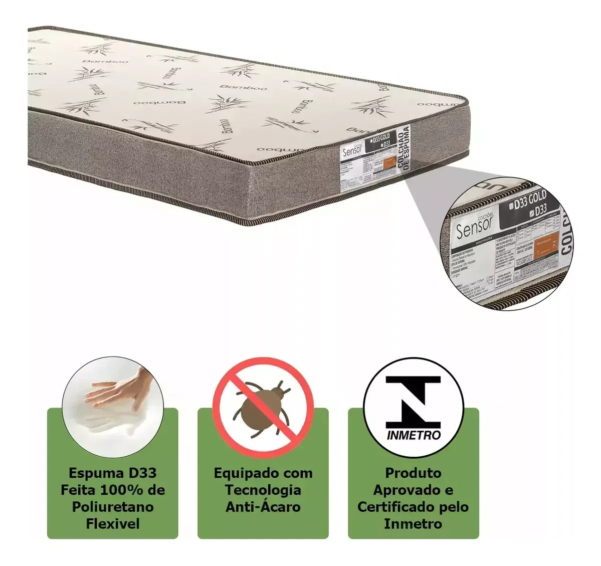 Ver imagem 4 de Beliche Jaspe com Cama Auxiliar 03 Colchões D33 Cor:castanho