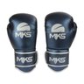 Luva Boxe Muay Thai Mks Combat Energy Azul Metalizada - 18 Oz - 1