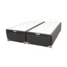 Cama Box Baú Castor Queen Vellus Cinza 158x198x35cm - 3