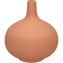 Ver imagem 1 de Vaso Decorativo Enfeite Casa Aparador Garrafa Home&co Cerâmica 20x18x18cm Pêssego
