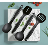 Tupperware Kit 5 Peças Utensílios de Cozinha Talheres e Suporte - 3