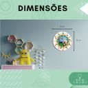 Ver imagem 3 de Relógio Decorativo Floresta – Mdf 30x30cm Multi Camadas