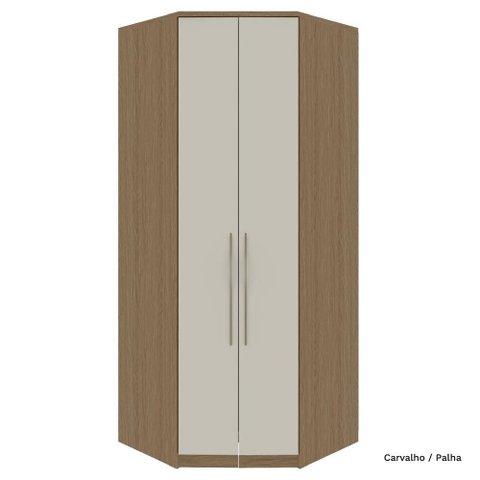 Guarda Roupa Modulado 02 Portas 245cm 02 Gavetas Canto Closet Setiba
