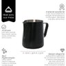 Leiteira Pitcher Espumador em Aço Inox Black 350 Ml ? Mimo Style - 2