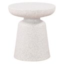 Ver imagem 1 de Mesa Lateral Minimalista Pausa Rivatti 40cm Pp Off White