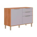 Ver imagem 1 de Gabinete de Cozinha Modulado Balcão C/ Tampo Esplêndida C/ 2 Portas e 2 Gavetas 120cm Cinamomo/