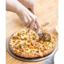 Ver imagem 6 de Forma de Pizza e Cortador de Pizza - Kit Assadeira Pizza Aluminio 35cm Mais Cortador de Pizza Aço