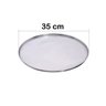Forma de Pizza e Cortador de Pizza - Kit Assadeira Pizza Aluminio 35cm Mais Cortador de Pizza Aço - 7