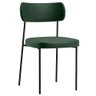 Kit com 4 Cadeira Mila Laminado Verde Musgo - Fdecor - 2