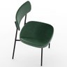 Kit com 4 Cadeira Mila Laminado Verde Musgo - Fdecor - 3
