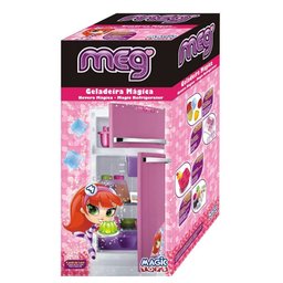 Geladeira De Brinquedo Cozinha Infantil Magic Toys 8051L Rosa - 2