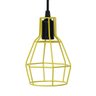 Lustre com 3 Pedentes Aramados Nu - Amarelo - 3-2200-1 - 2
