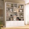 Estante de Livros 100% Mdf 5 Portas 8 Nichos Versatile - 1