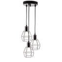 Ver imagem 1 de Lustre com 3 Pedentes Aramados Nu - Cromado -3-2200-11