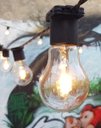 Ver imagem 2 de Varal de Lâmpadas - Cordão de Luz 10m + 20 Soquete E27 - PRETO - 10-7102 - Trybo Design