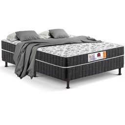 Cama Box Casal Conjugado Ortopédico 40cm 138x188x40 Inmetro - 1