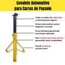 Ver mais imagens de Par de Cavaletes Automotivos Tipo Preguiça 2 Toneladas para Suporte de Veículos Aço