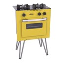 Ver imagem 2 de Fogão Portátil 2 Bocas Venax Mini Cook a Gás Glp - Amarelo