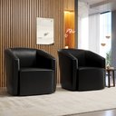 Ver imagem 2 de Poltrona Decorativa Orgânica Kit 2 Stella Max Sintético Pu D03 - D’Rossi