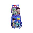Ver imagem 3 de Mochila de Rodinhas e Lancheira Toy Story Vermelho Maxlog