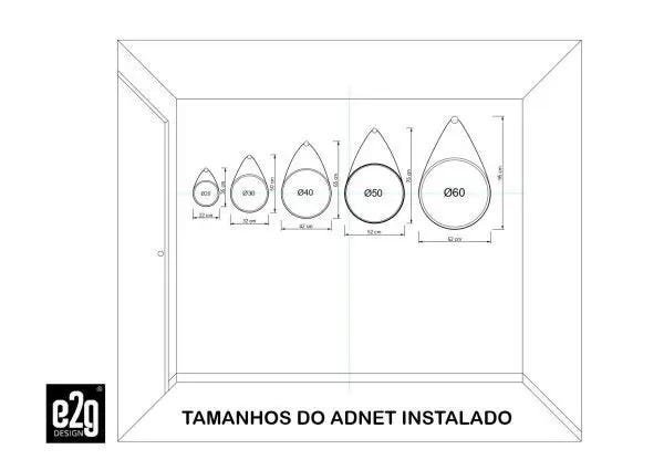 Espelho Adnet com Alça - 30 cm - 2