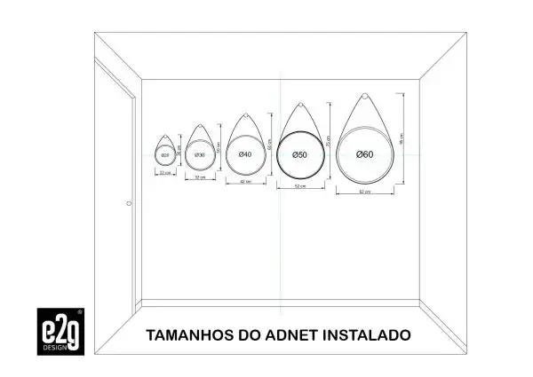 Espelho Adnet com Alça - 30 cm - 3