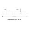 Painel Ripado Externo Wpc 290 X 20 Cm Teka Clabe - 4