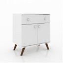 Ver imagem 1 de Buffet 2 Portas 1 Gaveta Retrô RT3021 