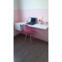 Ver imagem 2 de Escrivaninha Suspensa com 2 Gavetas 100% MDF