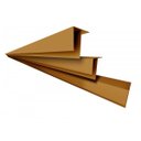 Ver imagem 1 de Perfil F Polifort 8mm X 3cm X 3,00m (barra)