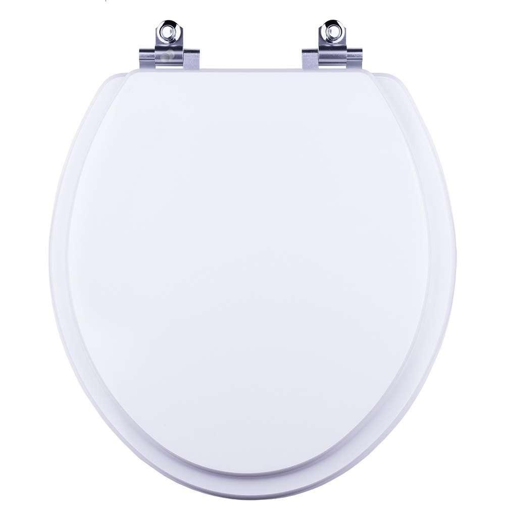 Tampa de Vaso Sanitário com Amortecedor Convencional Oval Branco para Bacia Incepa - 1