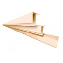 Ver imagem 1 de Perfil F Polifort 8mm X 3cm X 3,00m (barra)