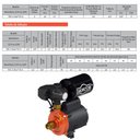 Ver imagem 5 de Bomba Pressurizadora Residencial com Tanque de Pressão 1/2 CV TDV2 Ultra DC-4 DANCOR