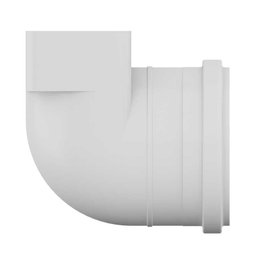 Joelho Transicao Ret. 90º Aquapluv X Esgoto 100x65x100mm - 2