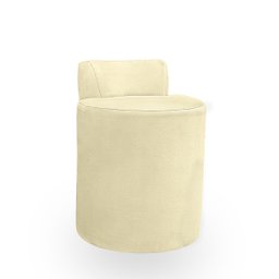Puff Banqueta Alto Confortável Reforçado Minimalista Roma Suede - 1