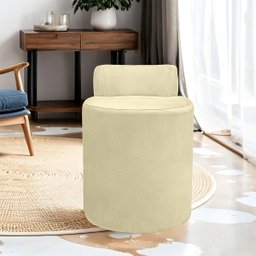 Puff Banqueta Alto Confortável Reforçado Minimalista Roma Suede - 2